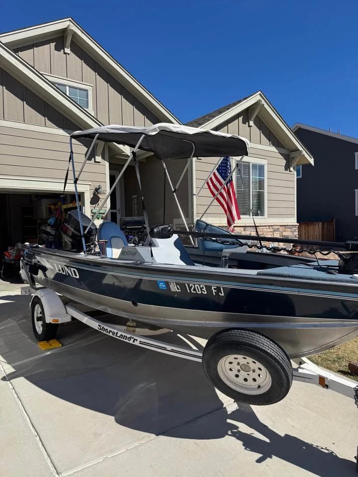 1995 Lund Angler 1600 DLX