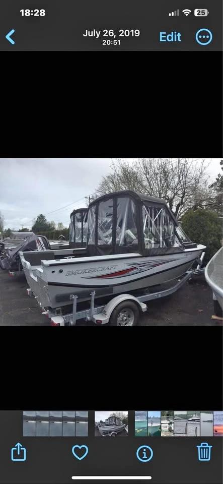 2016 Smokercraft Osprey 172