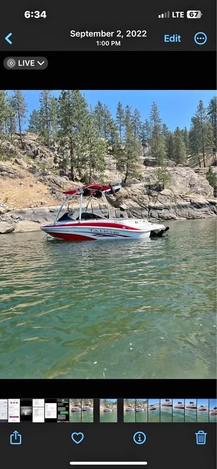 2004 Tahoe Q4 fish and ski boat