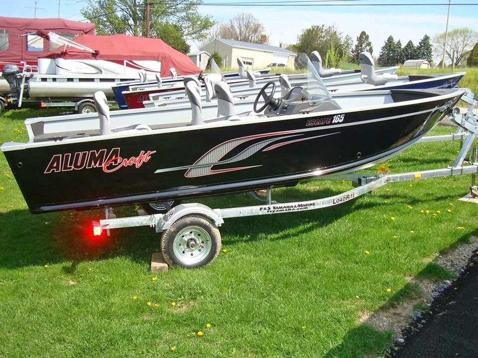 2015 Alumacraft Escape. 14.5 Ft 25 Hp Mercury 4 Stroke Escape 145