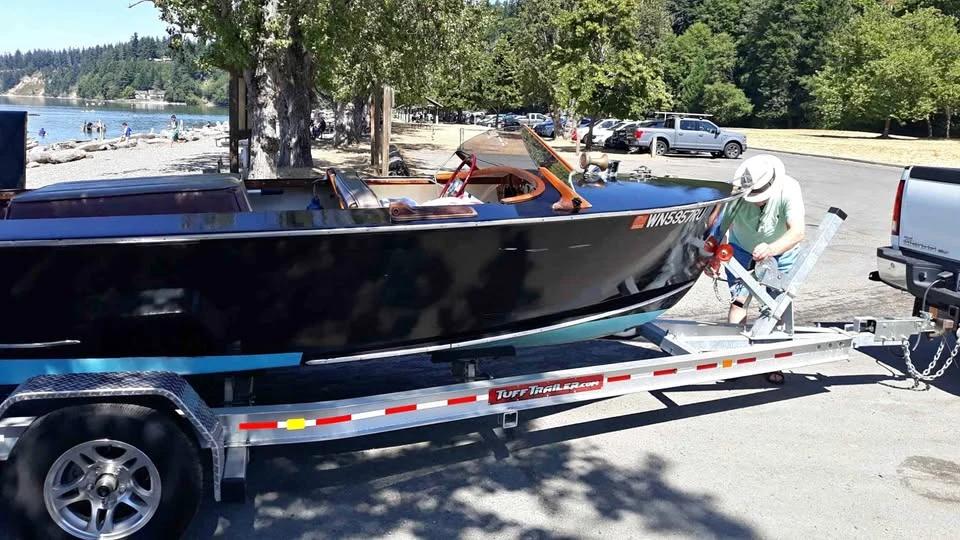1948 Higgins Runabout boat