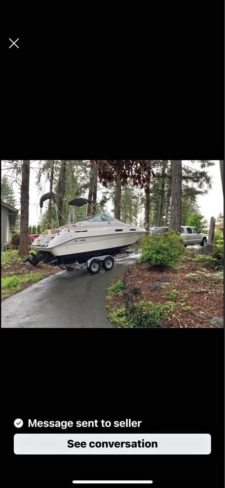 1993 Sea-Ray Sundancer 23’ 230 Sundancer