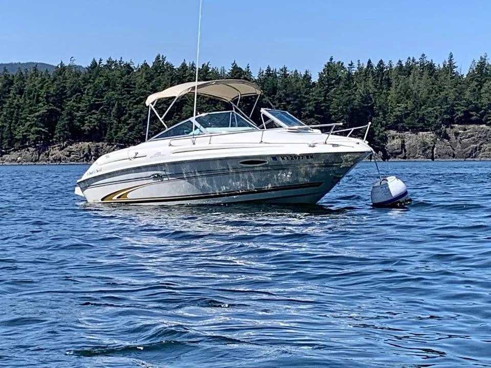 2000 Sea Ray 215 express cruiser