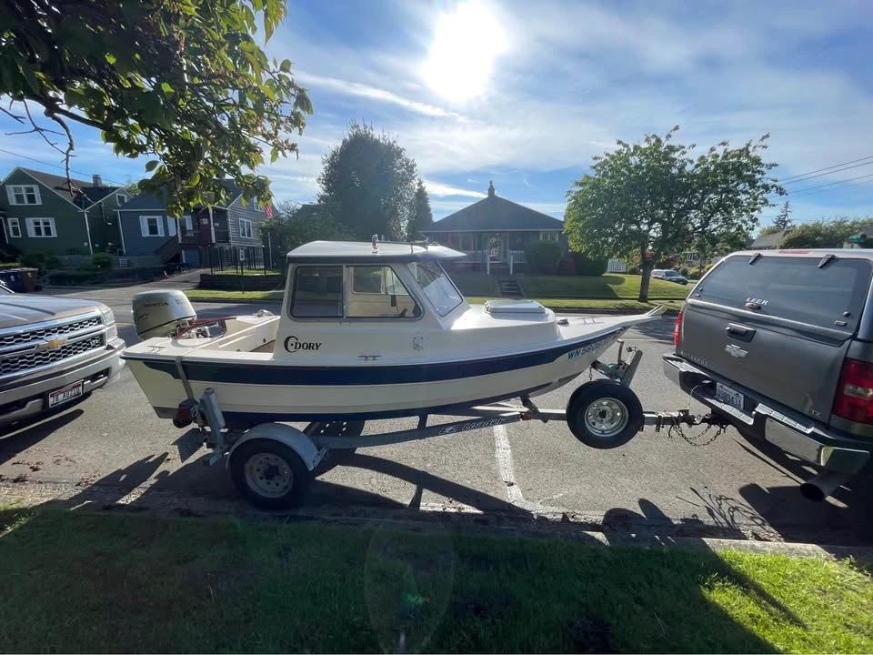 1996 C-Dory angler 16 Angler