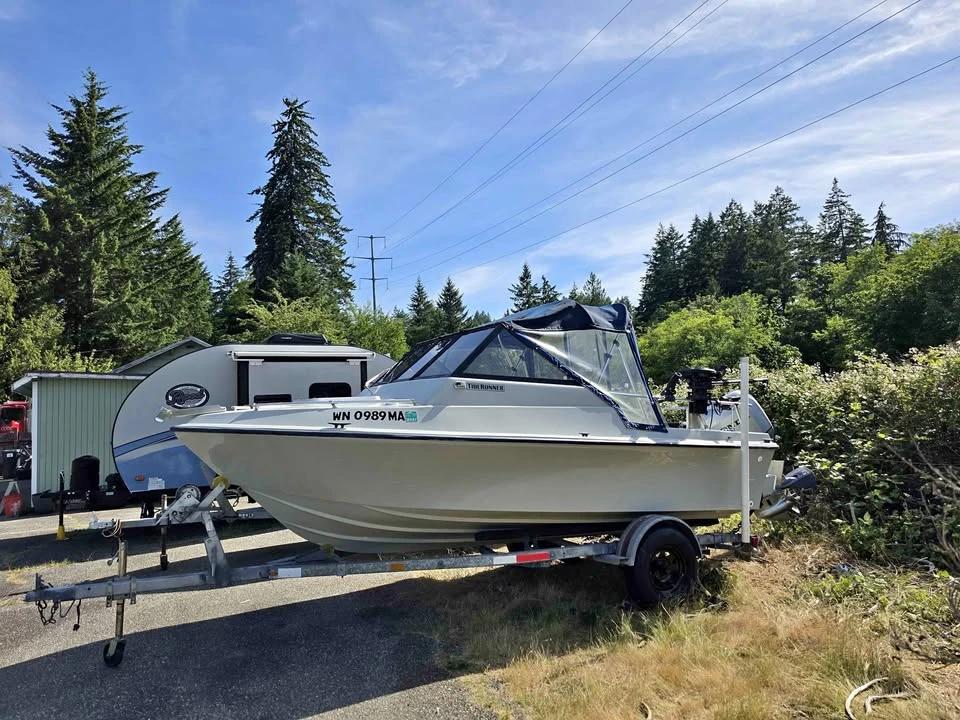 1989 Tiderunner 160 Cuddy