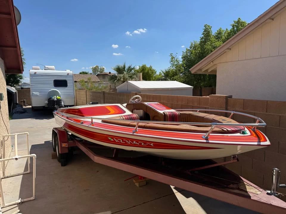 1984 bahner jet boat Bahner 19 Open Bow