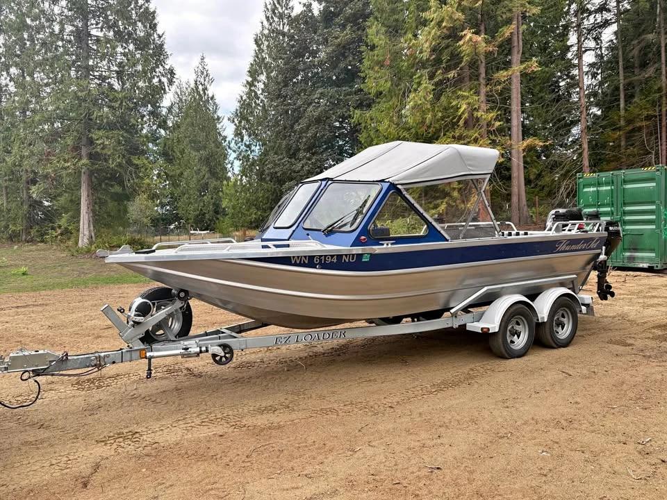 2006 thunderjet aluminum boat