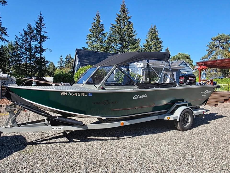 1996 Willie Predator Aluminum Jet Boat