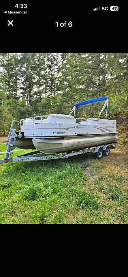 2004 Crestliner Pontoon Boat 2285 LSi
