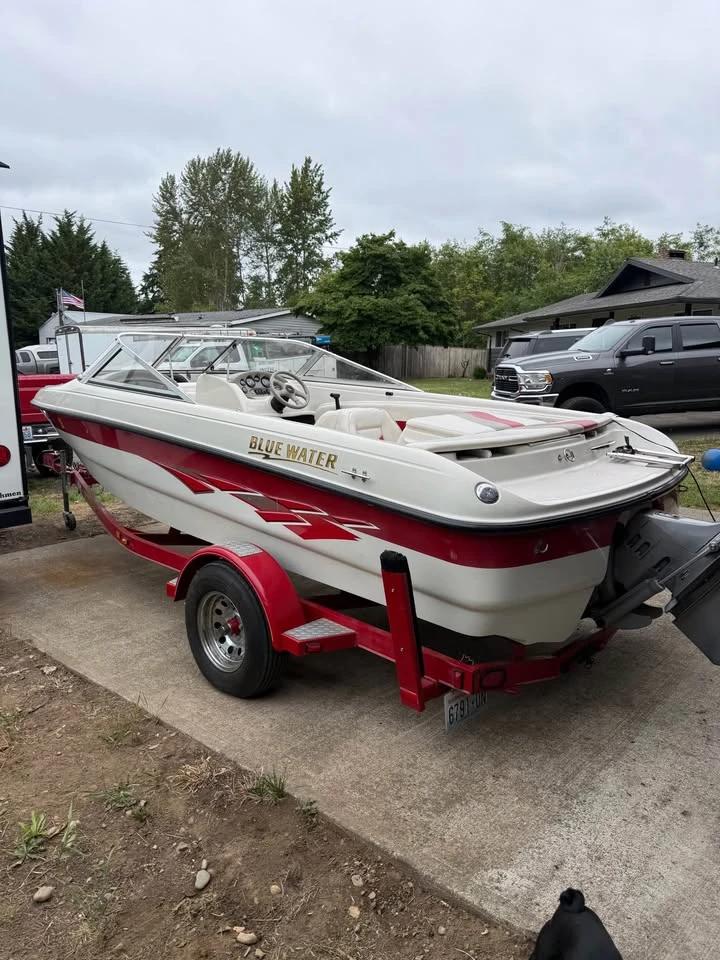 2001 blue water 18ft Falcon BR